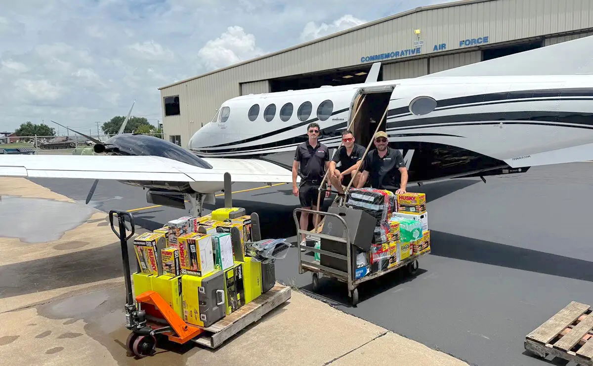 GA Pilots Step Up to Support Relief Operations in Texas